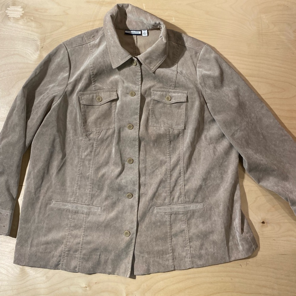 Croft & Barrow Corduroy Blazer 2X (CN)